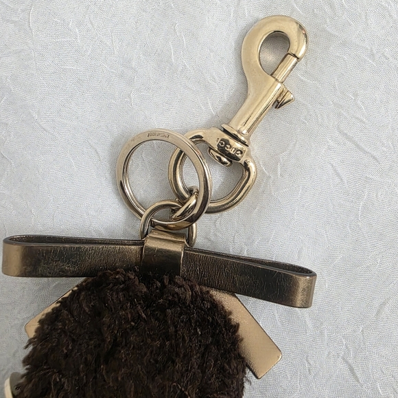 Auth Gucci Guccioli Poodles Lulu Leather Keyring/Bagcharm - Picture 4 of 9